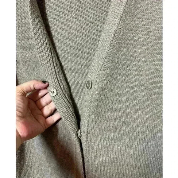 Nougat London Women 1 Cashmere/Angora Blend Sweater Quiet Luxury Long Sleeve - Picture 6 of 10